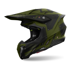 Airoh Motocross Helmet Twist 3 King - Mat Military