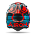 Airoh Motocross Helmet Wraap Cyber - Glans Orange