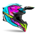 Airoh Motocross Helmet Wraap Diamond - Glans Multi