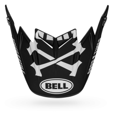 Bell Helmklep Moto-9 Flex Fasthouse - Zwart / Wit / Rood