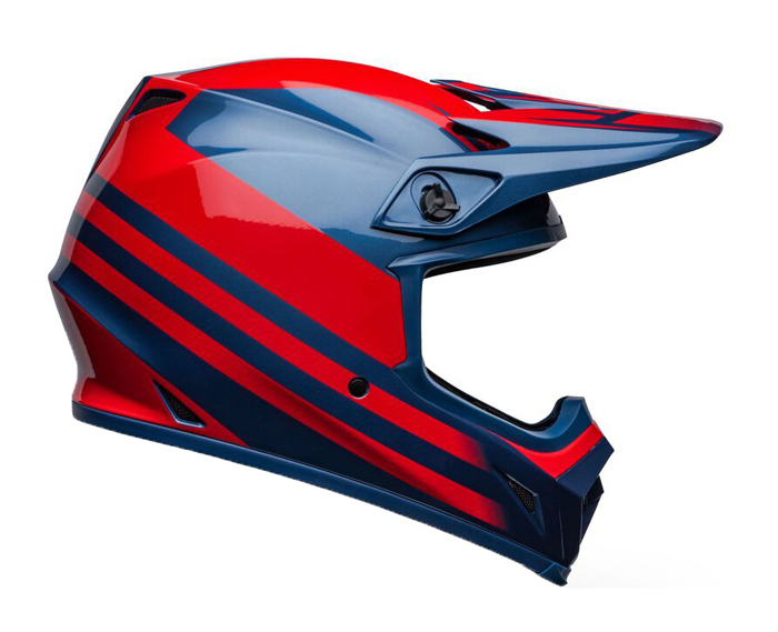 Diversen Doodskaak Bloedbad Bell 2023 Crosshelmen : Bell Motocross Helmet MX-9 Disrupt - Blue / Red