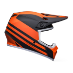 Bell Crosshelm MX-9 Disrupt - Mat Zwart / Oranje