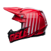 Bell Crosshelm Moto-9S Flex Sprint - Rood / Zwart