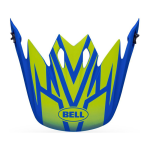 Bell Helmklep MX-9 Disrupt - Blue / Hi-Viz