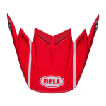 Bell Helmklep Moto-9S Flex Sprint - Rood / Zwart