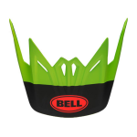 Bell Kinder Helmklep Moto-9 Glory - Groen / Zwart / Infrarood