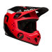 Seven Motocross Helmet MX-9 Phaser - Red / Black