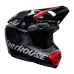 Bell Crosshelm Moto-10 Spherical Fasthouse Privateer - Zwart / Rood