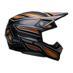Bell Crosshelm Moto-10 Spherical Webb Marmot - Zwart / Koper