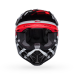 Bell Crosshelm Moto-9S Flex Banshee - Zwart / Rood