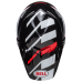 Bell Crosshelm Moto-9S Flex Banshee - Zwart / Rood