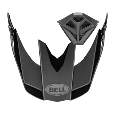 Bell Helmklep Moto-10 Rhythm - Mat Zwart / Charcoal