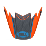 Bell Helmklep Moto-9S Flex Sprite - Oranje / Grijs