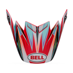 Bell Helmklep Moto-9S Flex Tagger Edge - Wit / Aqua