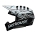 Bell Crosshelm Moto-10 Spherical Fasthouse MOD Squad - Wit / Zwart