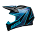 Bell Crosshelm Moto-9S Flex Sprite - Zwart / Blauw