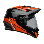 Bell Helm MX-9 Adventure Alpine - Zwart / Oranje