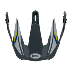 Bell Helmklep MX-9 Adventure Alpine - Grijs / Blauw