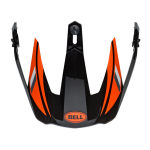 Bell Helmklep MX-9 Adventure Alpine - Zwart / Oranje