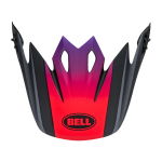 Bell Helmklep MX-9 Alter Ego - Zwart / Rood