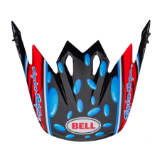 Bell Helmklep MX-9 Showtime - Zwart / Rood