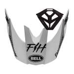 Bell Helmklep Moto-10 Spherical Fasthouse MOD Squad - Wit / Zwart