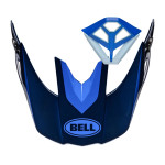 Bell Helmklep Moto-10 Spherical Ferrandis Mechant - Donker Blauw / Licht Blauw