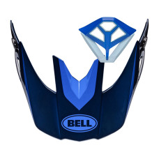 Bell Helmklep Moto-10 Spherical Ferrandis Mechant - Donker Blauw / Licht Blauw