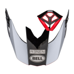 Bell Helmklep Moto-10 Spherical Renen Crux 2 - Zwart / Wit