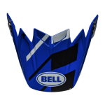 Bell Helmklep Moto-9S Flex Banshee - Blauw / Wit
