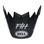 Bell Helmklep Moto-9S Flex Fasthouse MC Core - Zwart / Geel