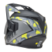 Bell Helm MX-9 Adventure Mesa - Mat Zwart / Geel Camo