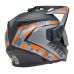 Bell Helm MX-9 Adventure Mesa - Mat Zwart / Oranje Camo