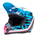 Bell Crosshelm MX-9 Breakdance - Blauw / Roze