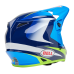 Bell Crosshelm MX-9 Jackal - Blauw / HiViz Geel