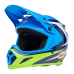 Bell Crosshelm MX-9 Jackal - Blauw / HiViz Geel