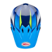 Bell Crosshelm MX-9 Jackal - Blauw / HiViz Geel