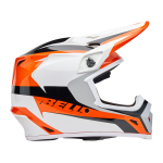 Bell Crosshelm MX-9 Rift - Oranje / Wit