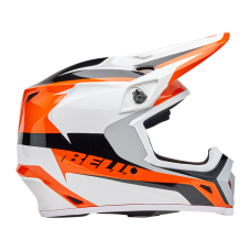 Bell Crosshelm MX-9 Rift - Oranje / Wit