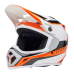 Bell Crosshelm MX-9 Rift - Oranje / Wit