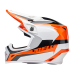 Bell Crosshelm MX-9 Rift - Oranje / Wit