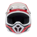 Bell Crosshelm MX-9 Rift - Rood / Wit