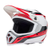 Bell Crosshelm MX-9 Rift - Rood / Wit