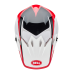 Bell Crosshelm MX-9 Rift - Rood / Wit