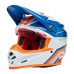 Bell Crosshelm Moto-9S Flex Merchant - Oranje / Blauw