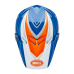 Bell Crosshelm Moto-9S Flex Merchant - Oranje / Blauw