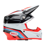 Bell Crosshelm Moto-9S Flex Merchant - Rood / Zwart