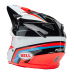 Bell Crosshelm Moto-9S Flex Merchant - Rood / Zwart