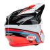 Bell Crosshelm Moto-9S Flex Merchant - Rood / Zwart