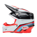 Bell Crosshelm Moto-9S Flex Merchant - Rood / Zwart